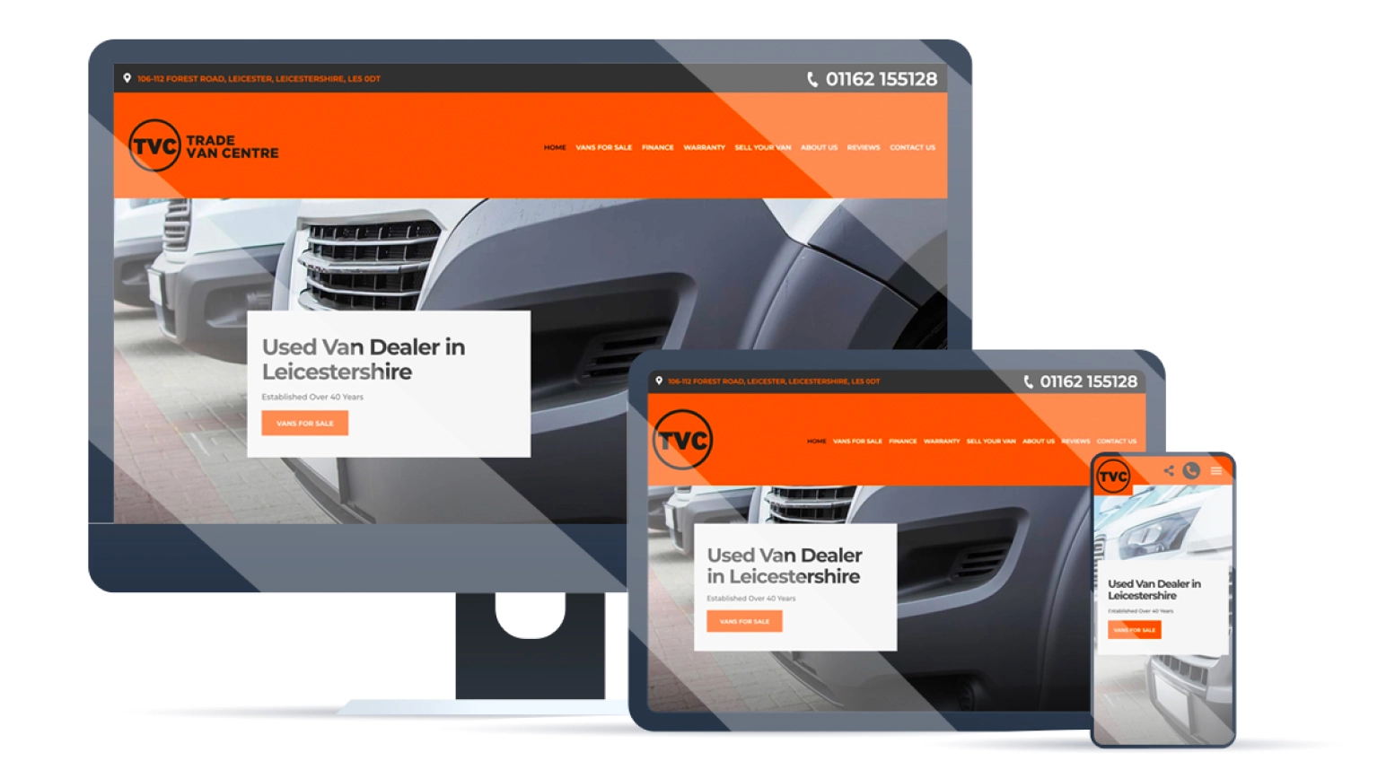 Responsive Automotive Website Design