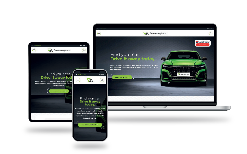 Motorhome Dealer Professional Website Design